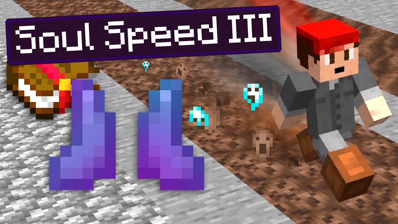 How To Unlock And Use Soul Speed Enchantment In Minecraft