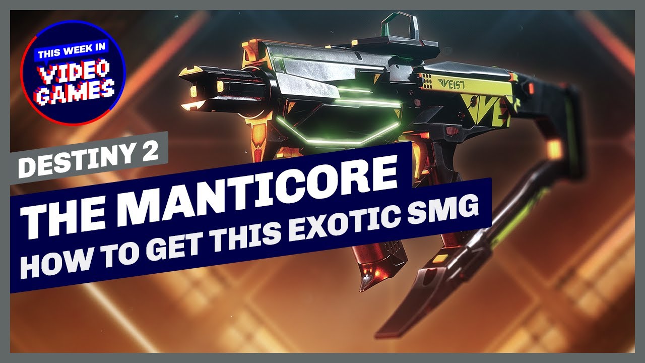 Destiny 2: How to Get the Manticore Exotic SMG