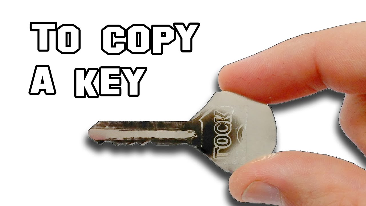 How To Copy The Key